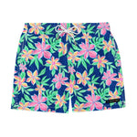Blossom Swim Trunks-Coastal Cool