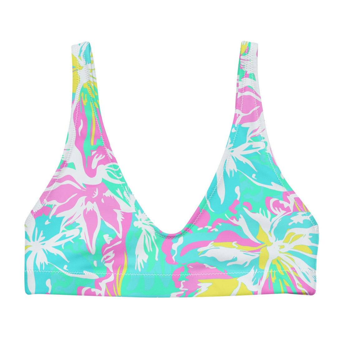 Bora Bora Light Bikini Top-Coastal Cool