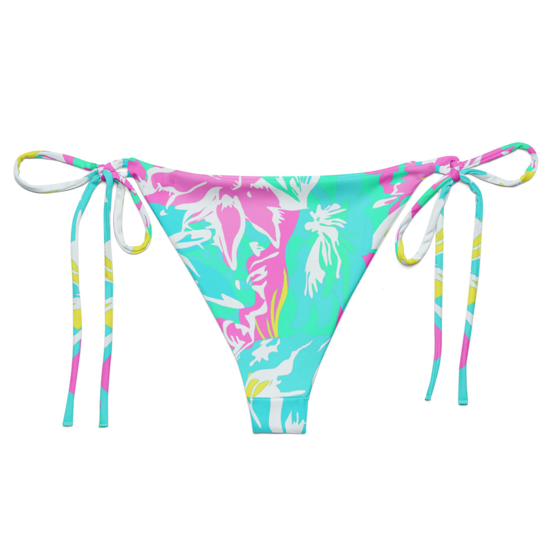 Bora Bora Light String Bikini Bottom-Coastal Cool-Recycled Swimsuits and Beachwear