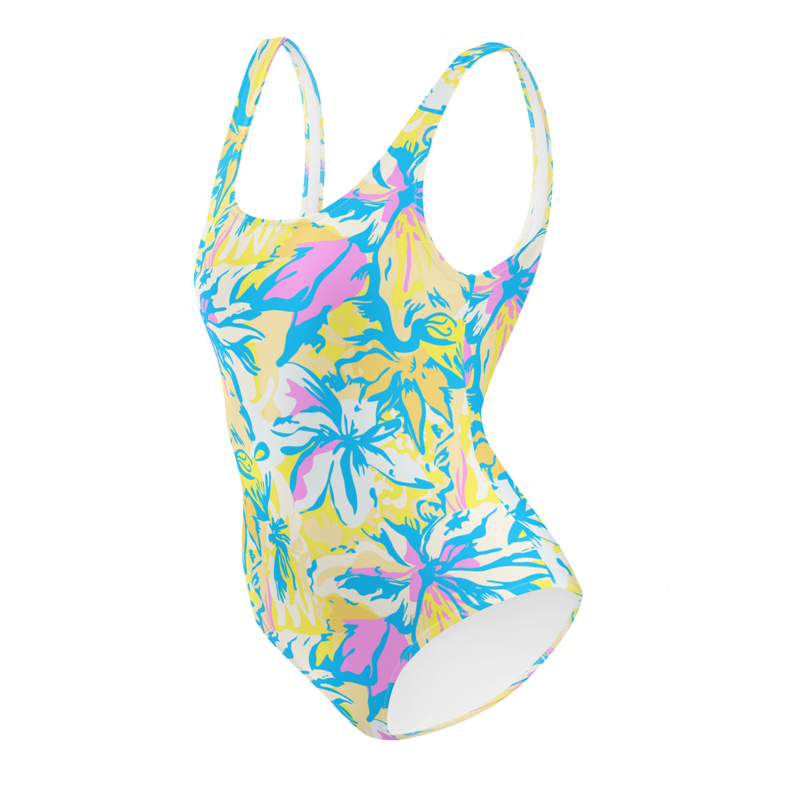 Bora Bora One-Piece Swimsuit-Coastal Cool