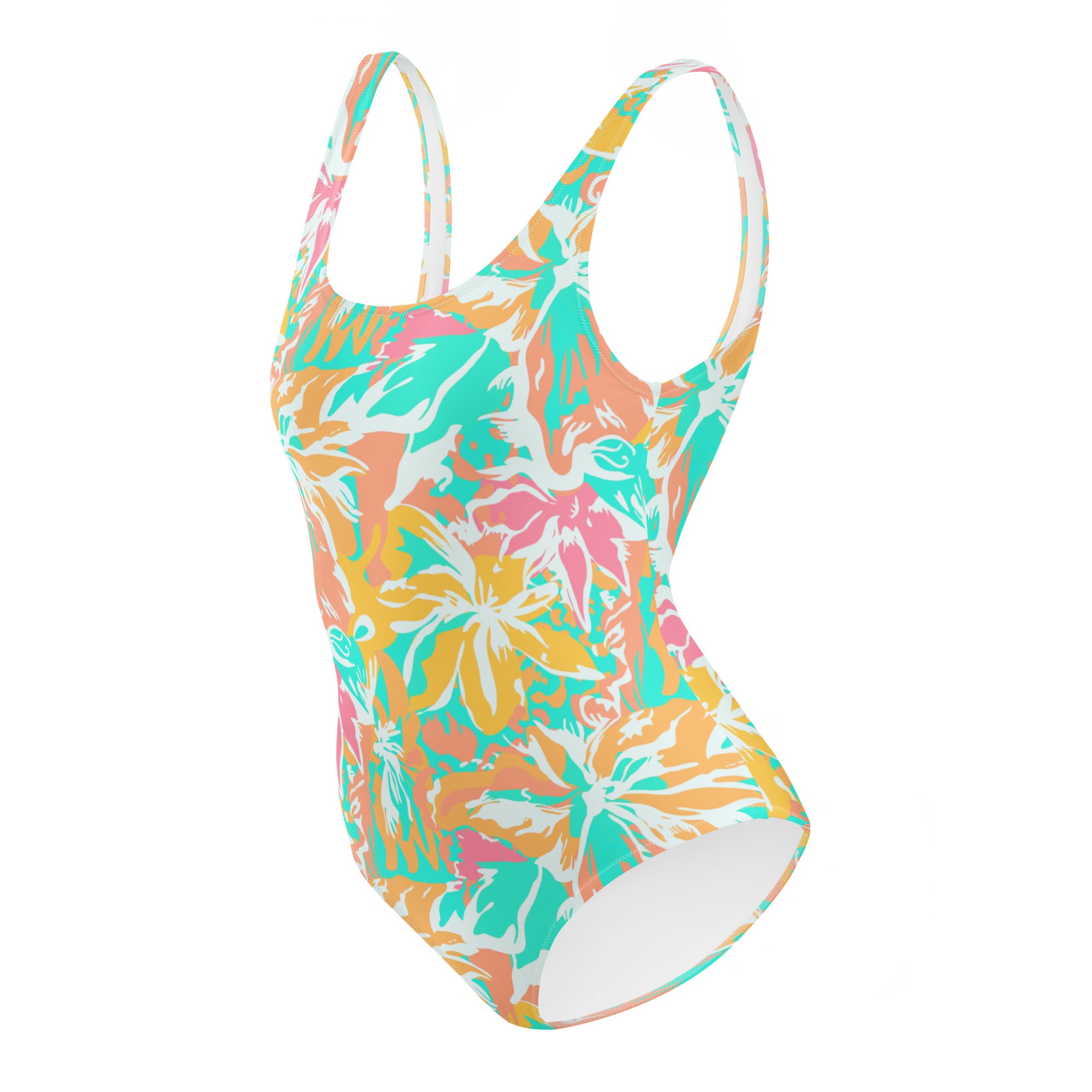 Bora Bora One-Piece Swimsuit-Coastal Cool