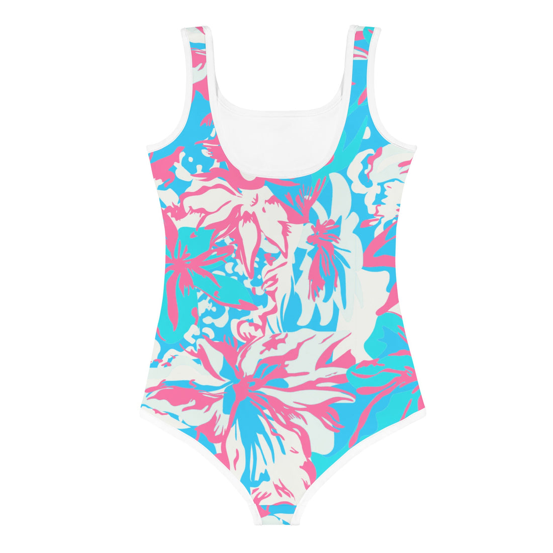 Bora Bora Pink Kid's One-Piece-Coastal Cool