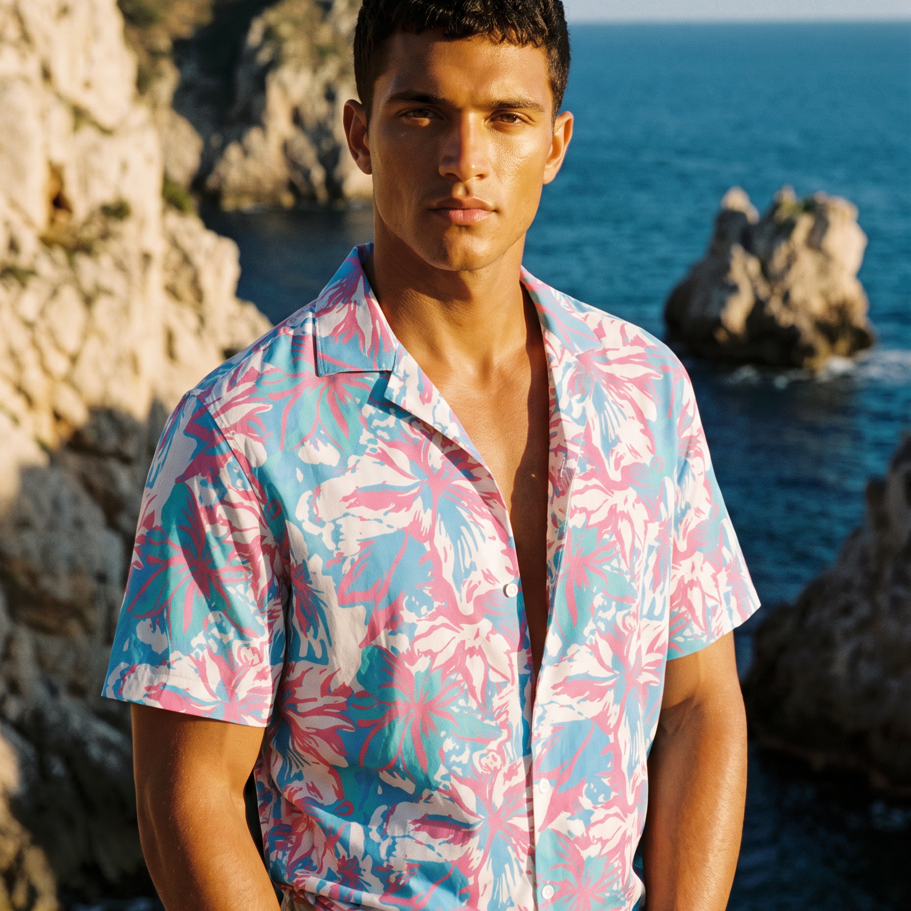 Bora Bora Pink Short Sleeve-Coastal Cool-2026-V1