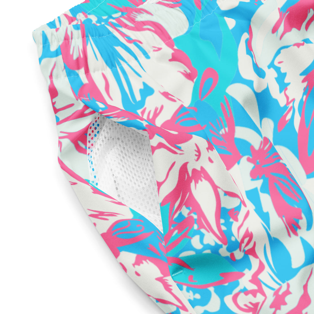 Bora Bora Pink Swim Trunks-Coastal Cool