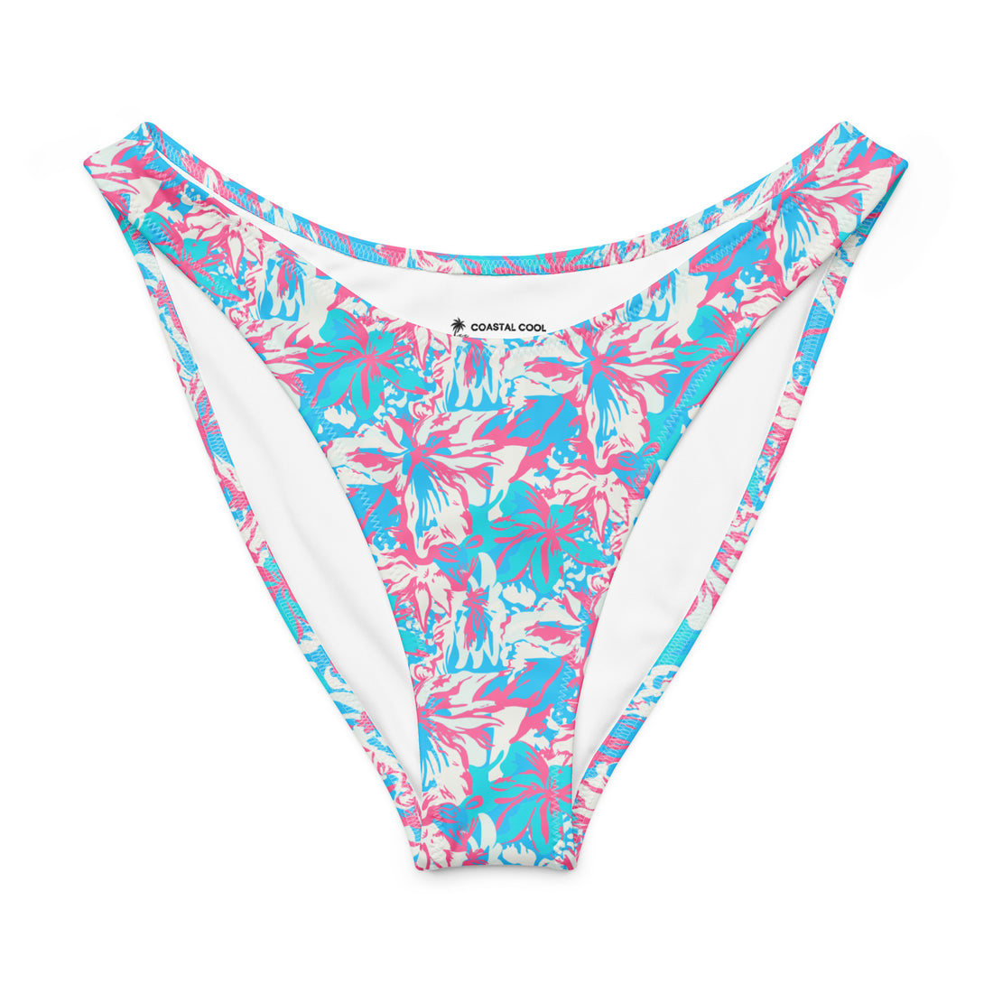 Bora Bora Pink V-Waist Bikini Bottom-Coastal Cool