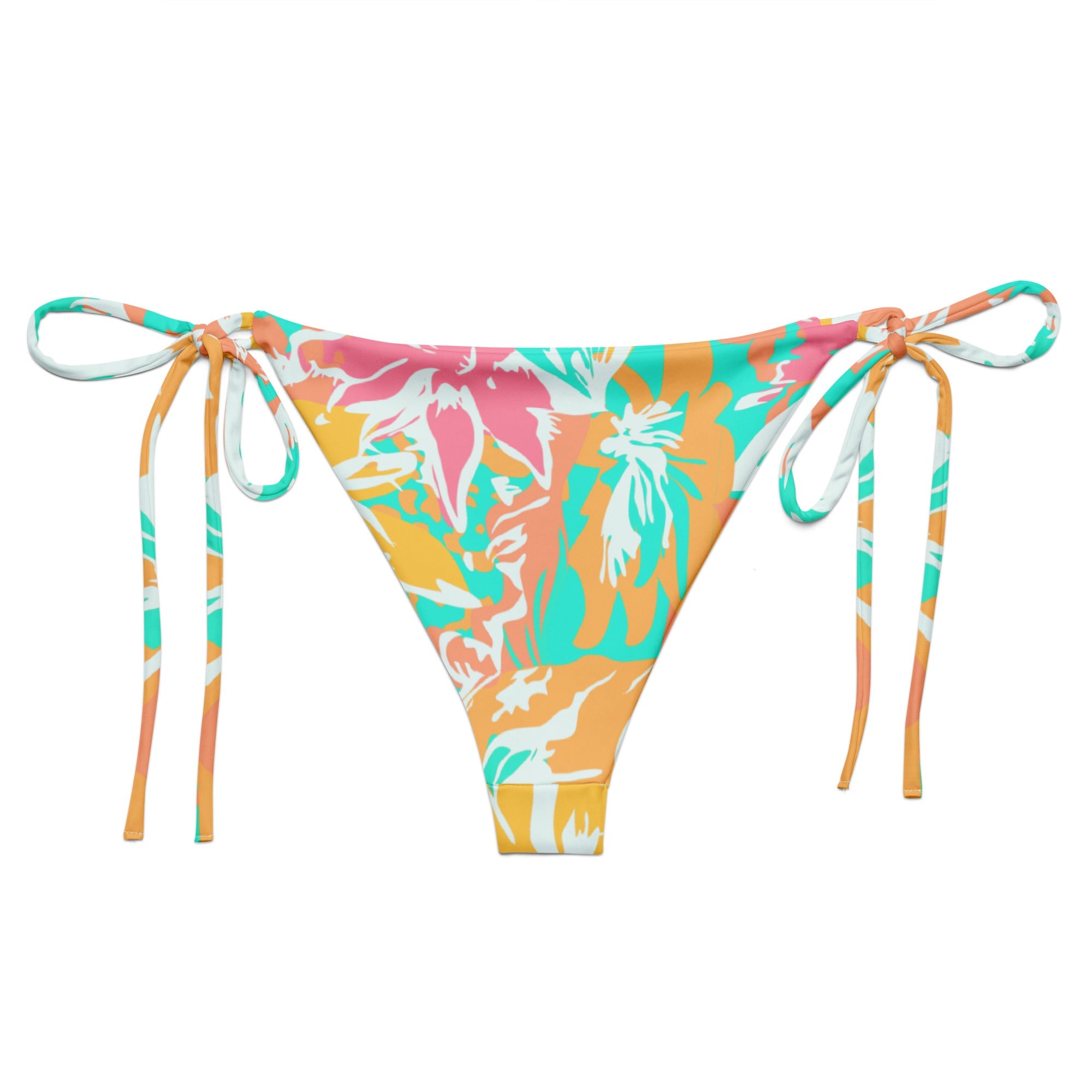 Bora Bora String Bikini Bottom-Coastal Cool