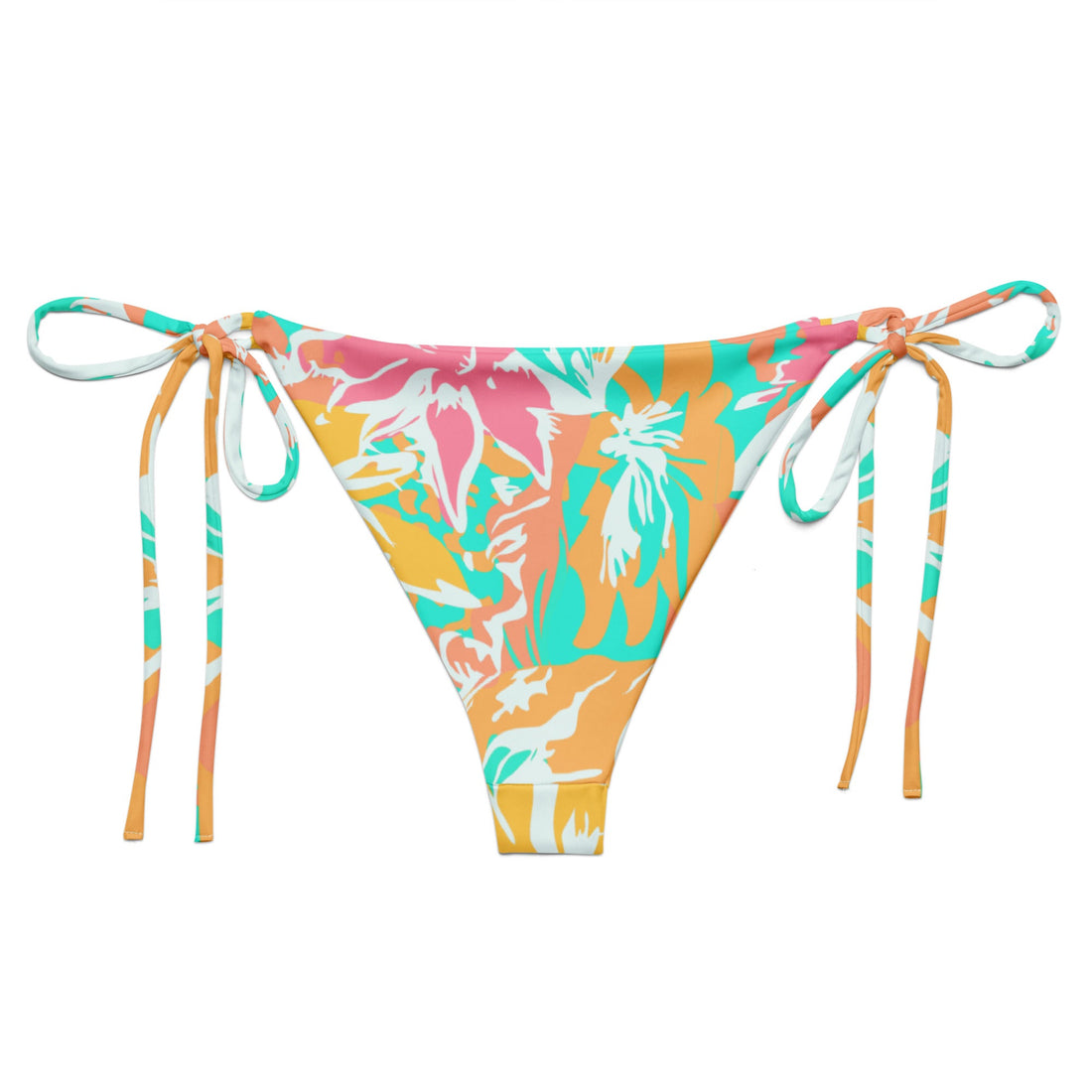 Bora Bora String Bikini Bottom-Coastal Cool-Recycled Swimsuits and Beachwear