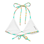 Bora Bora String Bikini Top-Coastal Cool