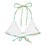 Bora Bora String Bikini Top-Coastal Cool