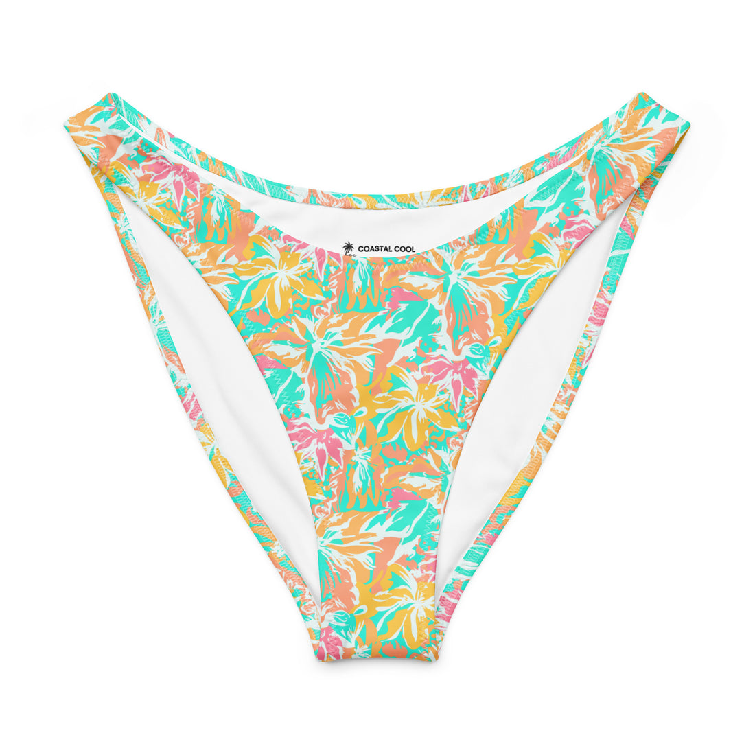Bora Bora V-Waist Bikini Bottom-Coastal Cool