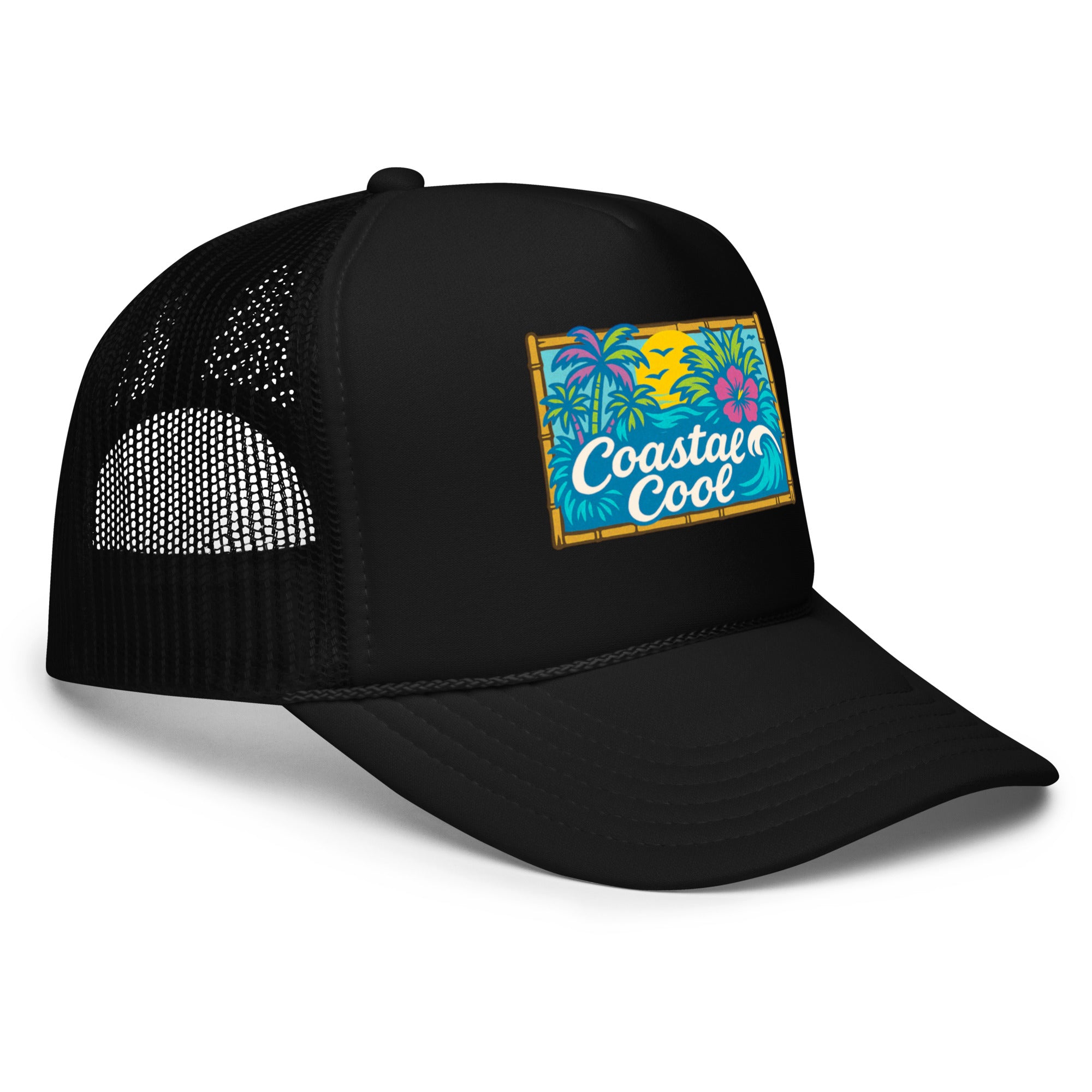 Break Point Hat - Black-Coastal Cool