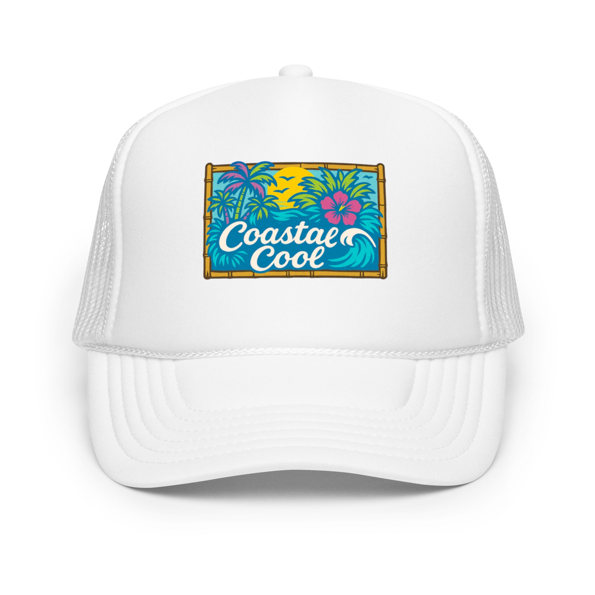 Break Point hat - White-Coastal Cool