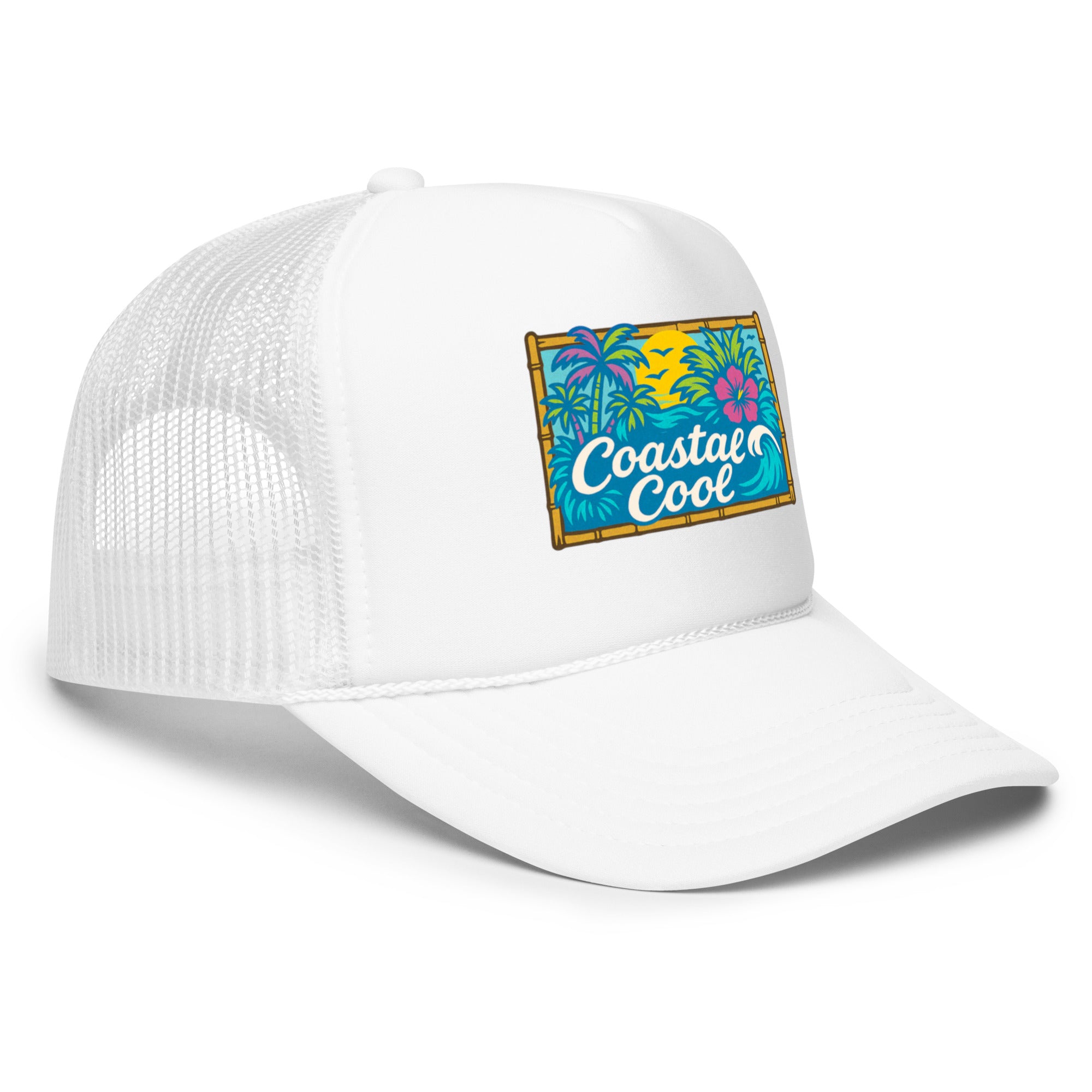 Break Point hat - White-Coastal Cool
