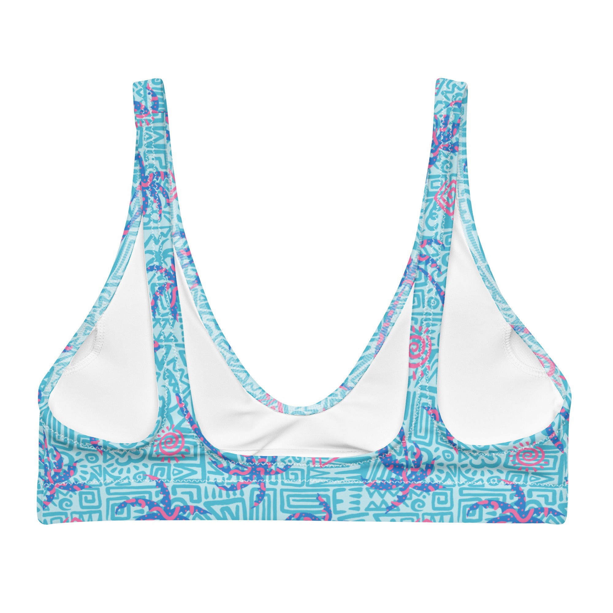 Breeze Bikini Top-Coastal Cool