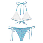 Breeze String Bikini-Coastal Cool