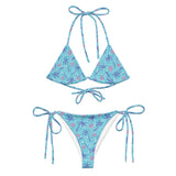 Breeze String Bikini-Coastal Cool