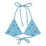Breeze String Bikini Top-Coastal Cool