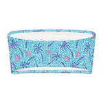 Breeze Tube Bikini Top-Coastal Cool