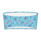 Breeze Tube Bikini Top-Coastal Cool