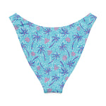 Breeze V-Waist Bikini Bottom-Coastal Cool