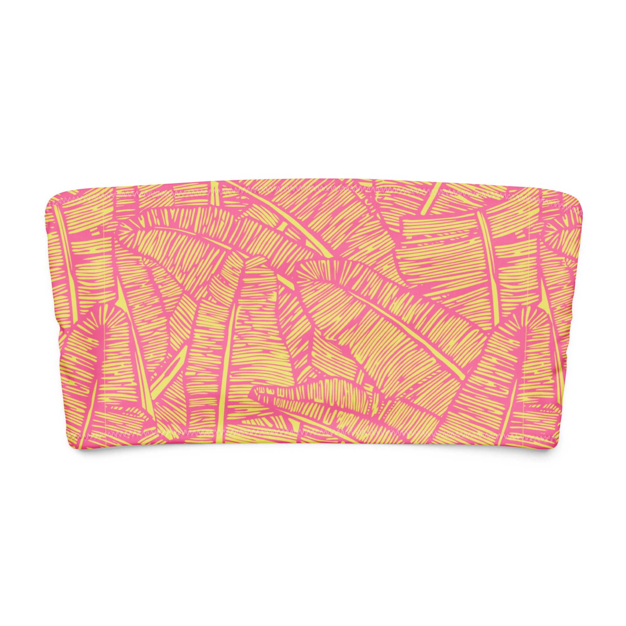 Citrus Coast Tube Bikini Top-Coastal Cool