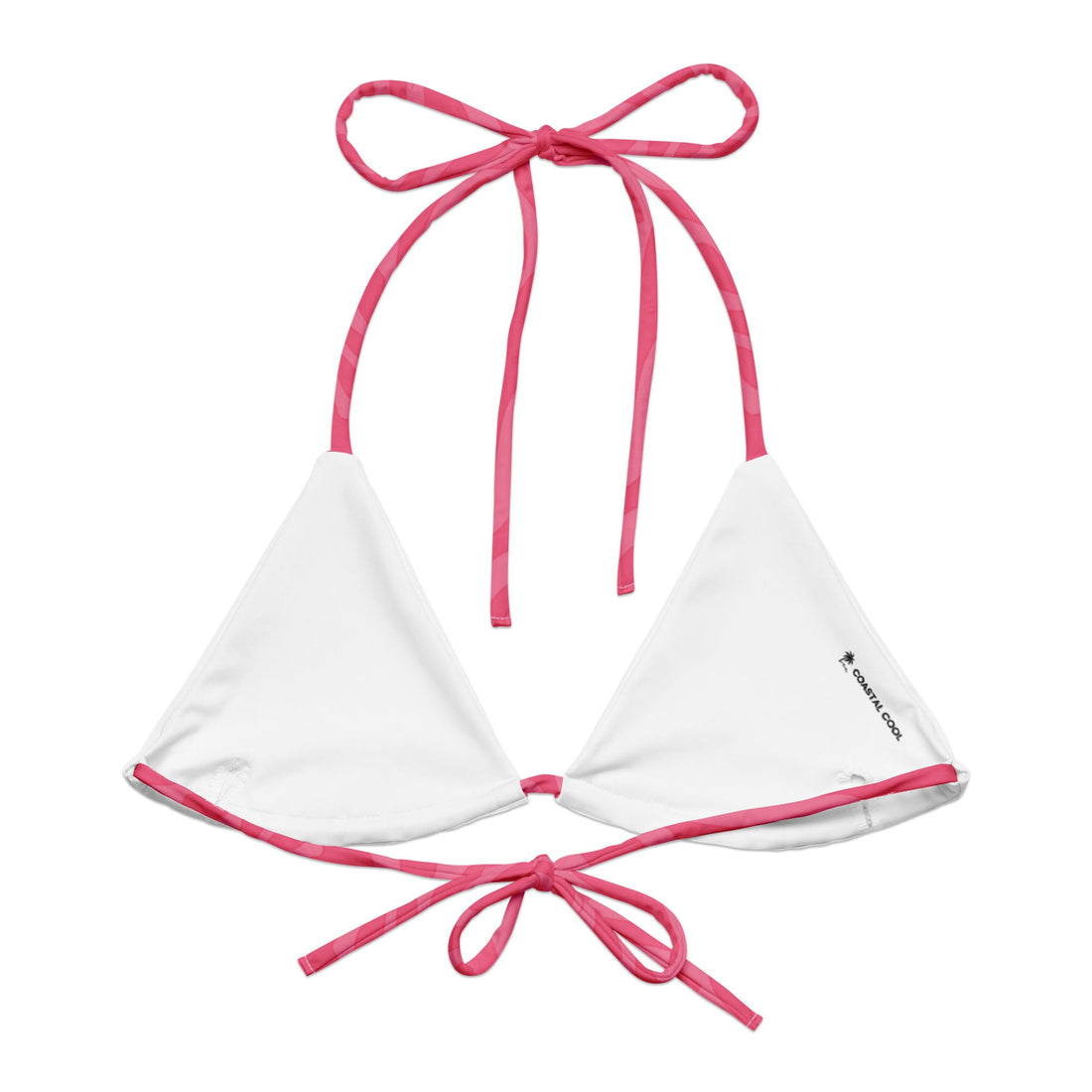 Classic Sands String Bikini Top-Coastal Cool