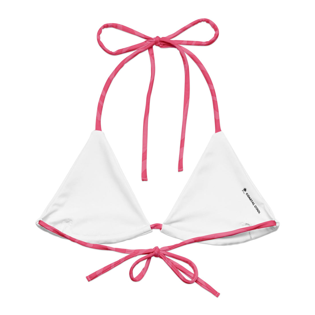 Classic Sands String Bikini Top-Coastal Cool-Recycled Swimsuits and Beachwear