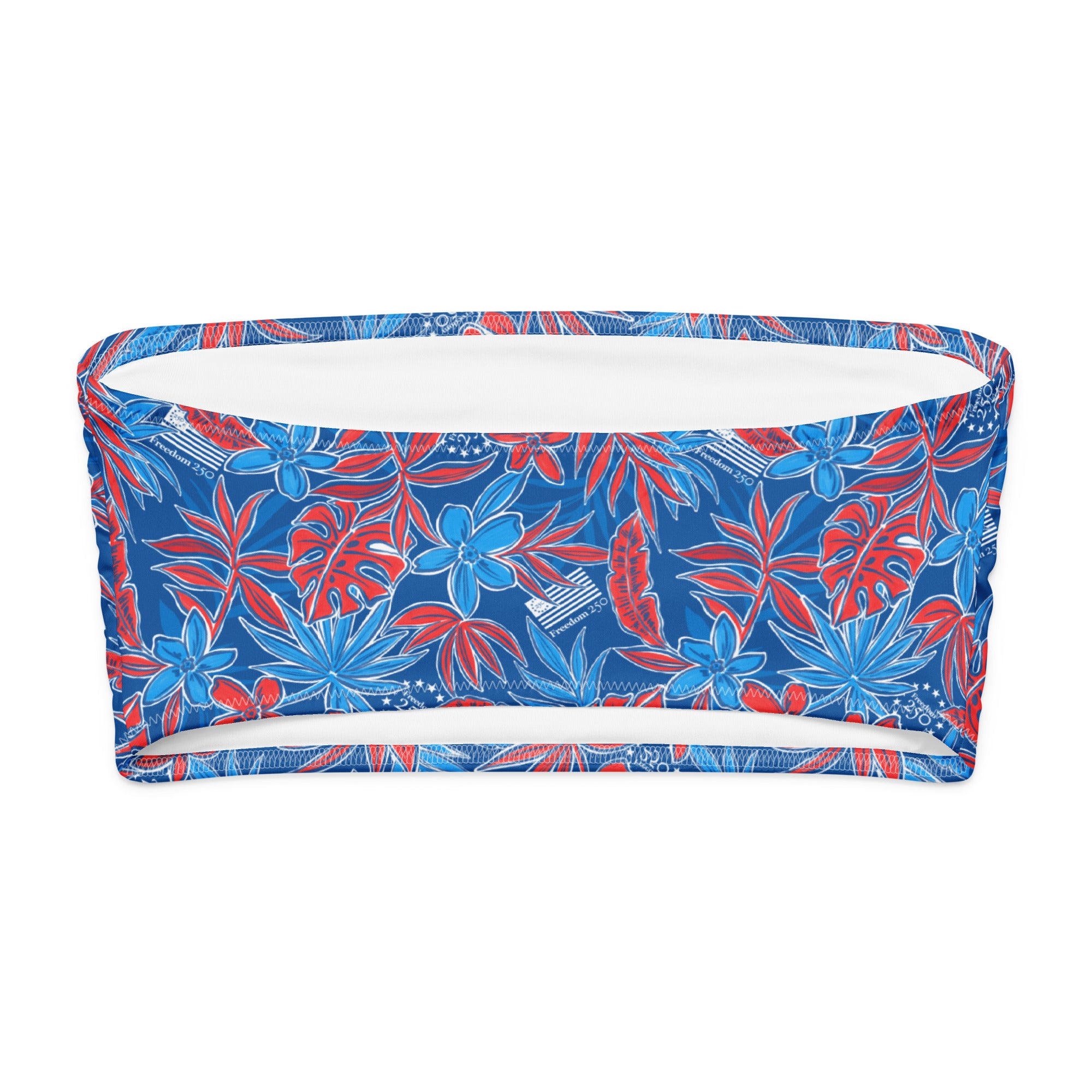 Coastal Cool X Freedom 250 Bandeau Bikini Top-Coastal Cool