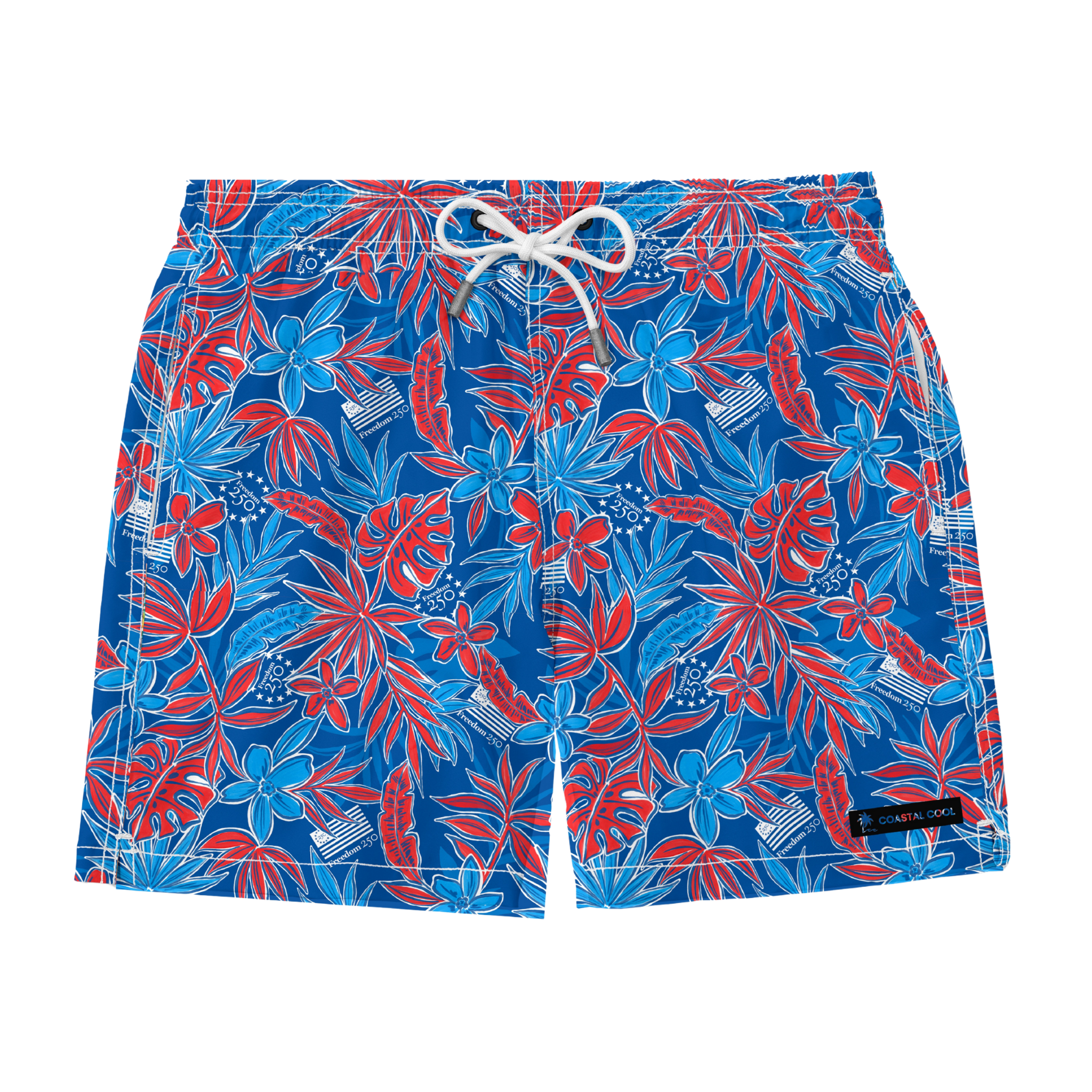Coastal Cool X Freedom 250 Swim Trunks-Coastal Cool