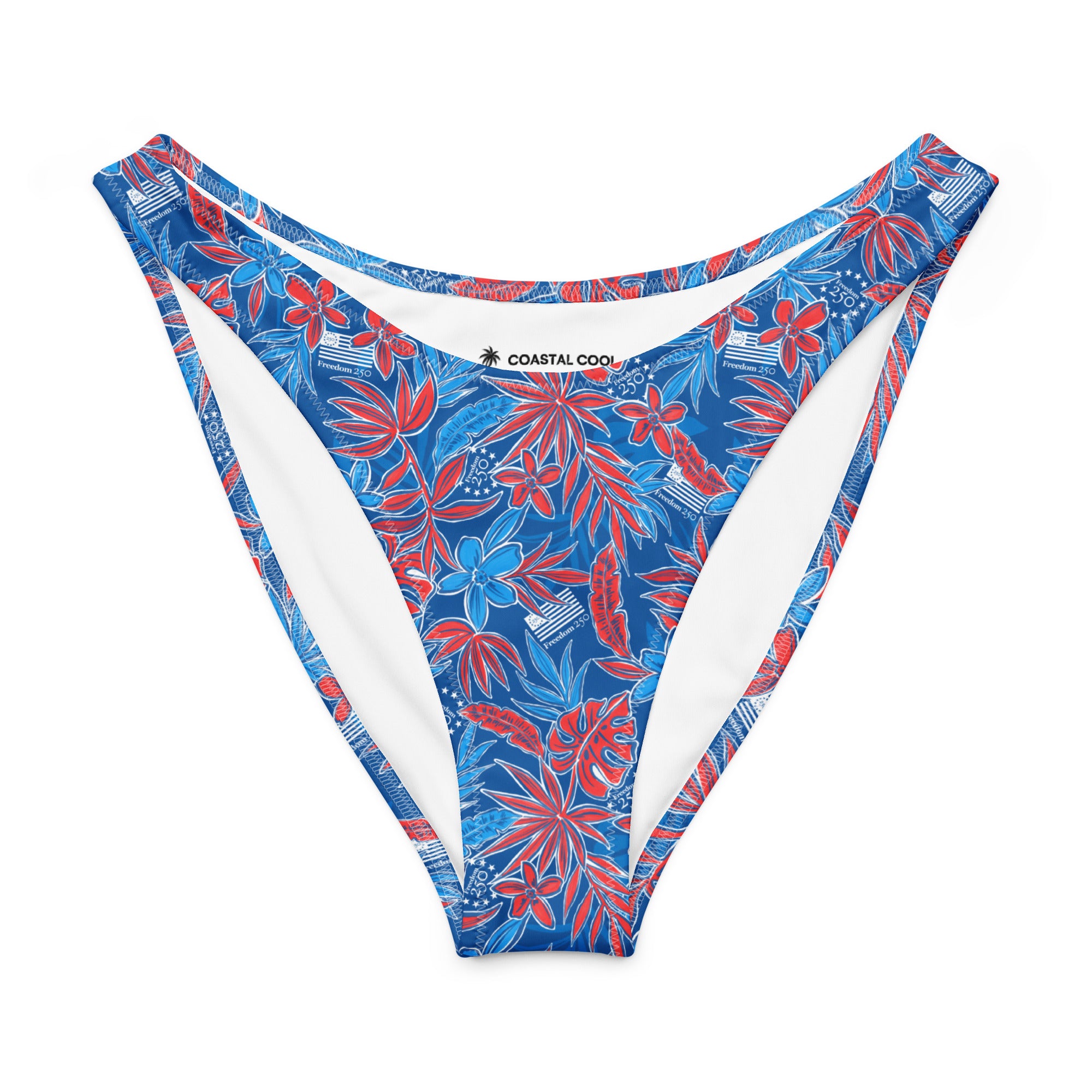 Coastal Cool X Freedom 250 V-Waist Bikini Bottom-Coastal Cool