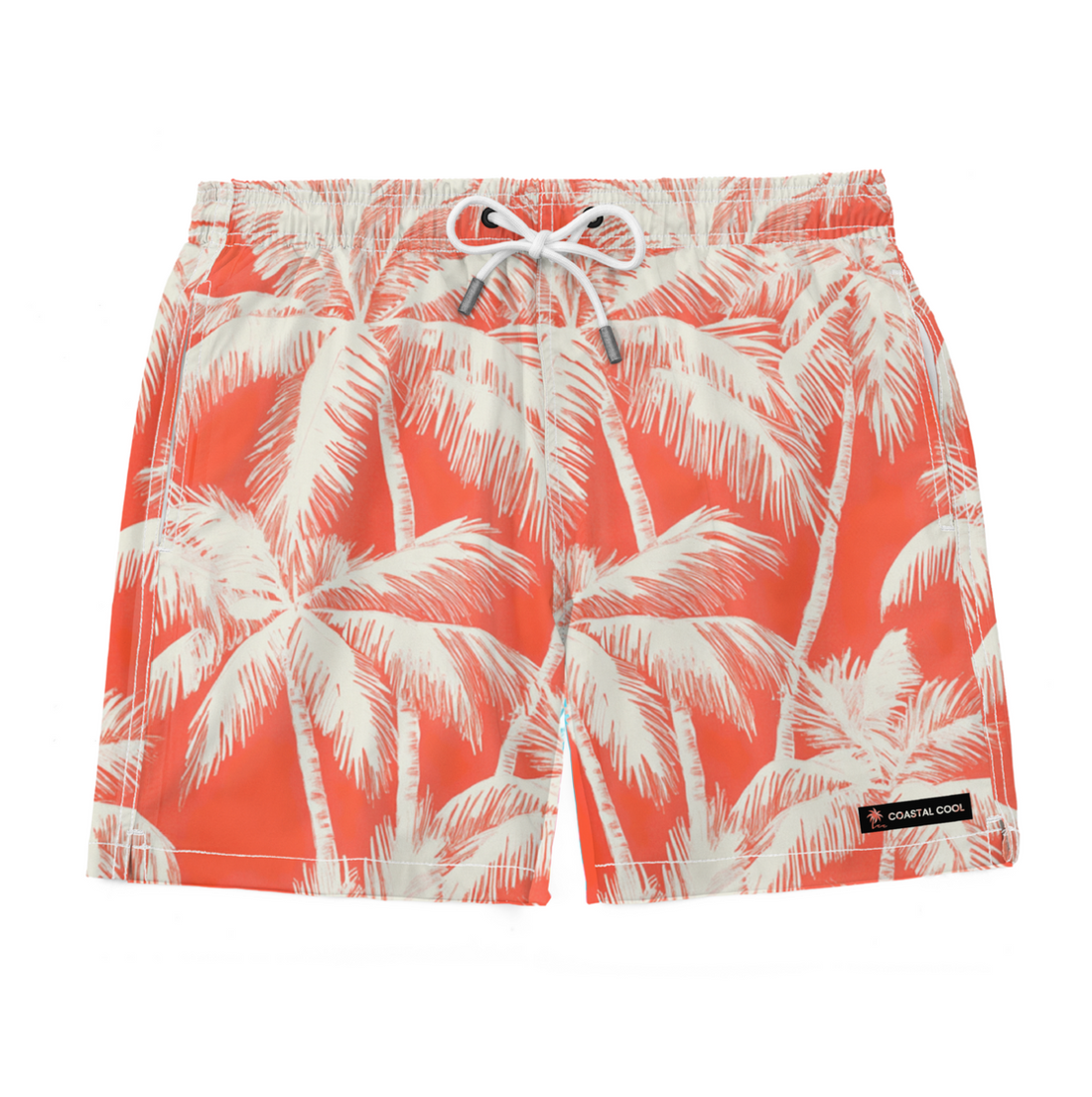 Citrus Coast Swim Trunks-Coastal Cool-Coastal Cool-Recycled Swimwear and Beachwear- Tropical Leisure Resort Wear