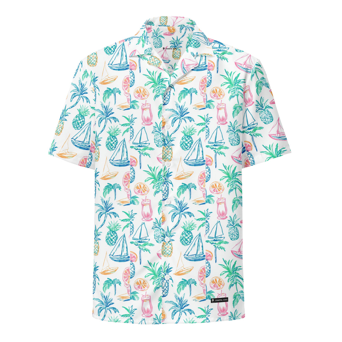 Coconut Bay Short Sleeve-Coastal Cool-Recycled Swimsuits and Beachwear