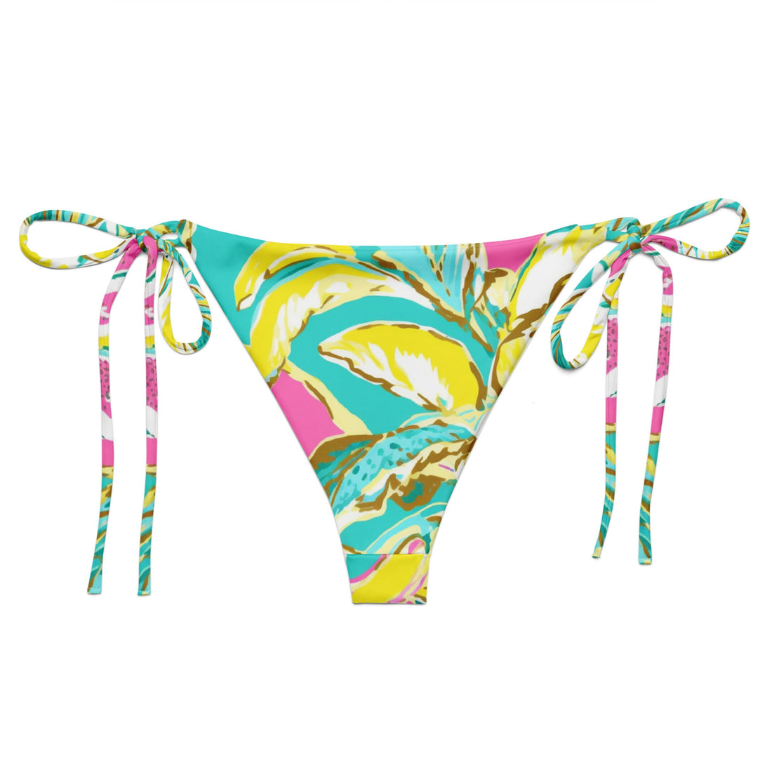 Cove String Bikini Bottom-Coastal Cool-Recycled Swimsuits and Beachwear