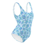 Drift One-Piece Swimsuit-Coastal Cool