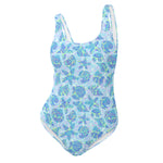 Drift One-Piece Swimsuit-Coastal Cool