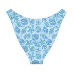 Drift V-Waist Bikini Bottom-Coastal Cool