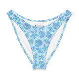 Drift V-Waist Bikini Bottom-Coastal Cool