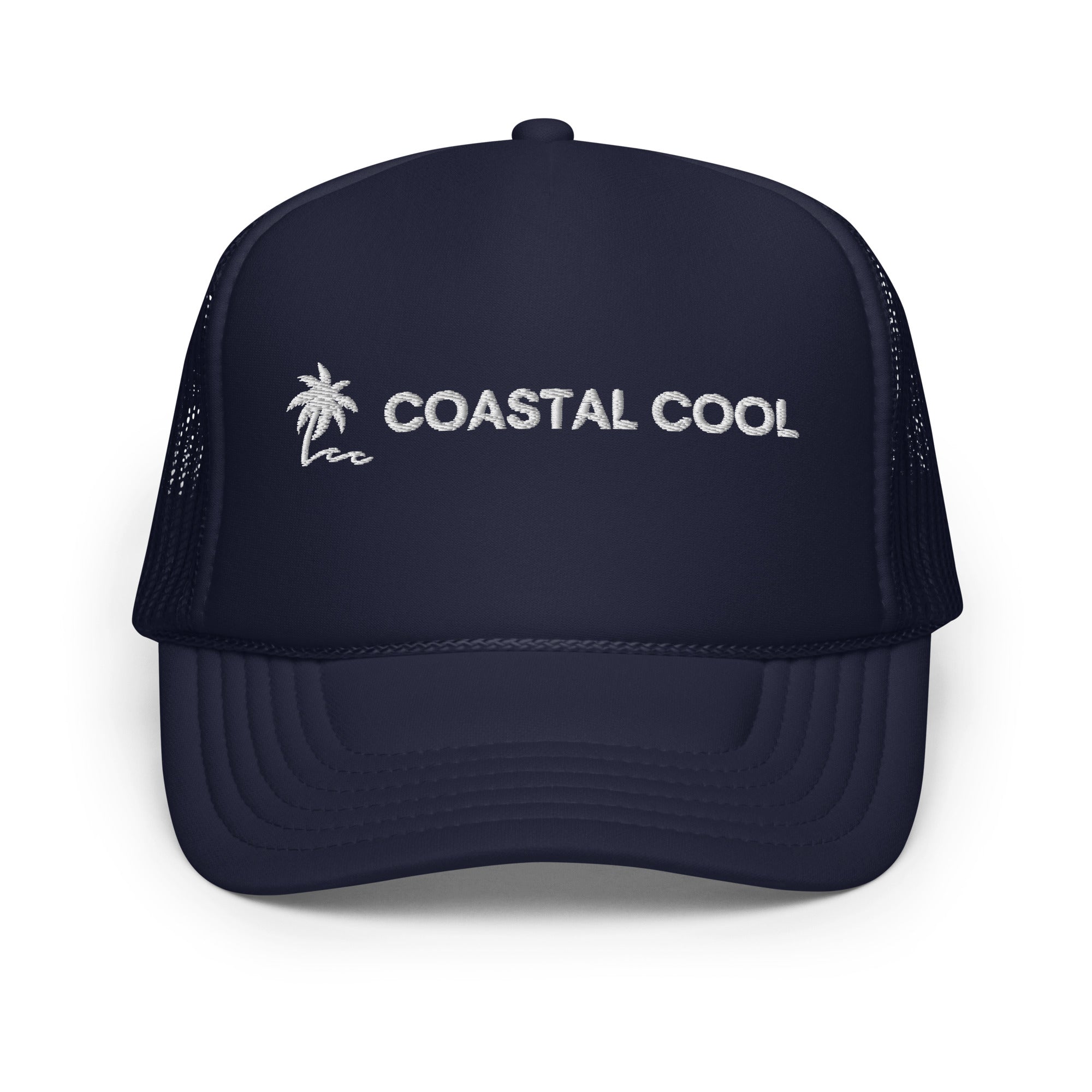 Essential Hat - Navy by Coastal Cool adjustable trucker hat durable fit