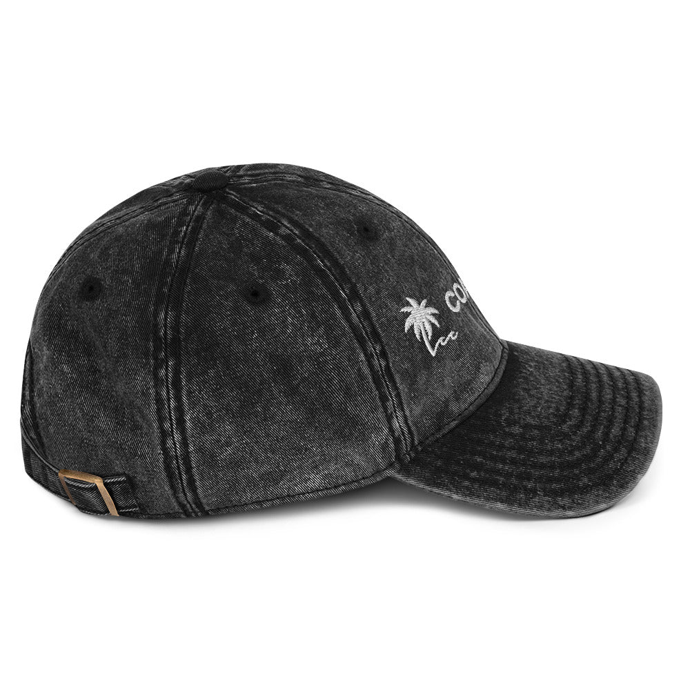 Essentials Vintage Cotton Hat-Coastal Cool