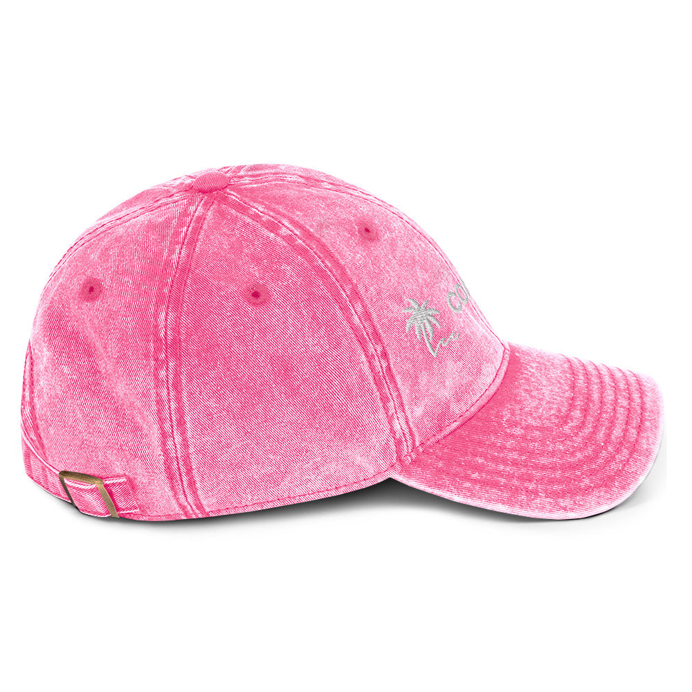 Essentials Vintage Cotton Hat-Coastal Cool-Recycled Swimsuits and Beachwear