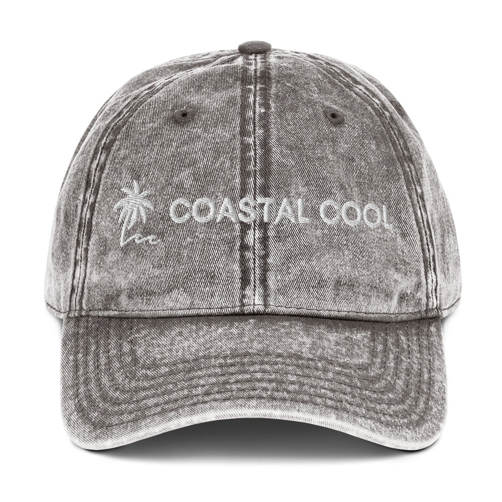 Essentials Vintage Cotton Hat-Coastal Cool-Recycled Swimsuits and Beachwear