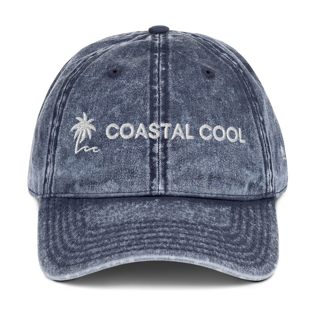 Essentials Vintage Cotton Hat-Coastal Cool-Recycled Swimsuits and Beachwear