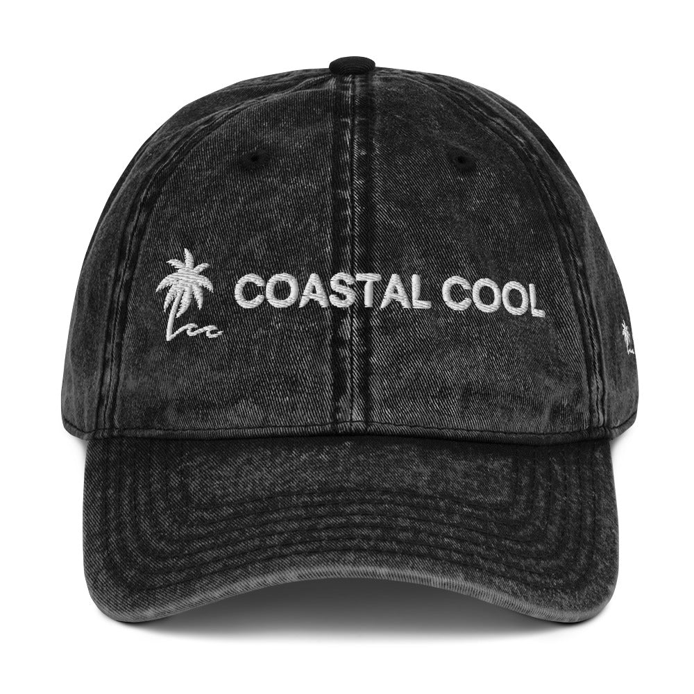 Essentials Vintage Cotton Hat-Coastal Cool-Recycled Swimsuits and Beachwear