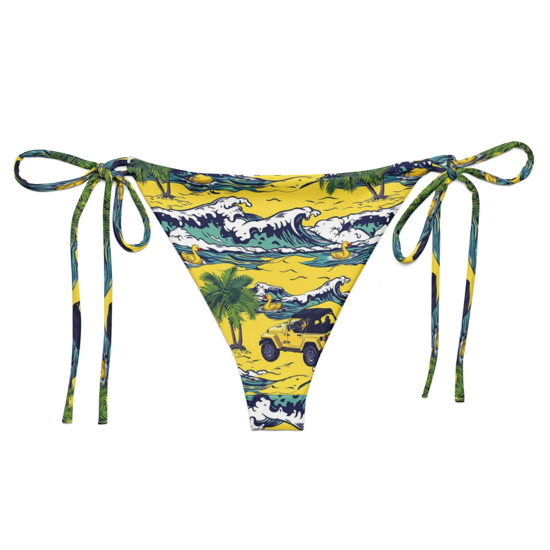 FV Duck Duck Jeep String Bikini Bottom - CUSTOM-Coastal Cool