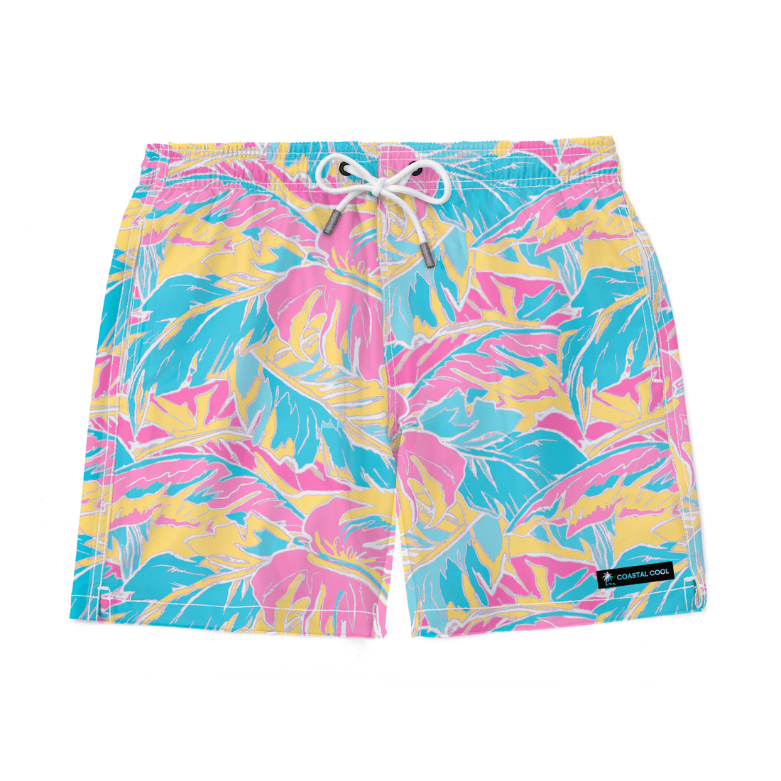 Florida Keys Bright Swim Trunks-Coastal Cool