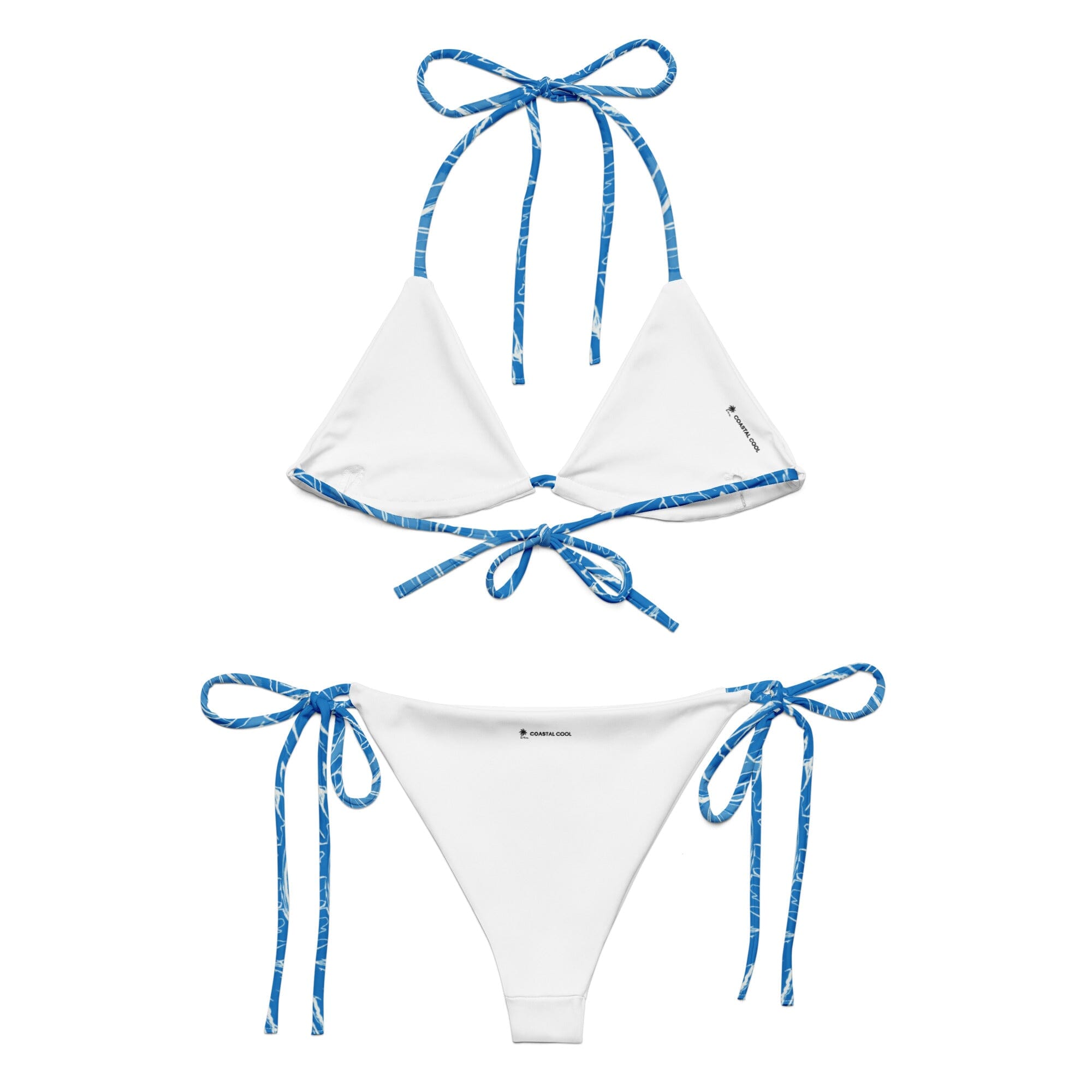 Florida Keys Deep Bikini by Coastal Cool adjustable bikini set UPF 50 breathable sustainable resort style