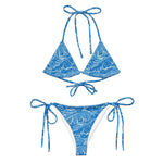 Florida Keys Deep Bikini by Coastal Cool adjustable bikini set UPF 50 breathable sustainable resort style