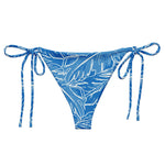 Florida Keys Deep String Bikini Bottom by Coastal Cool sustainable UPF 50 adjustable seamless flattering fit