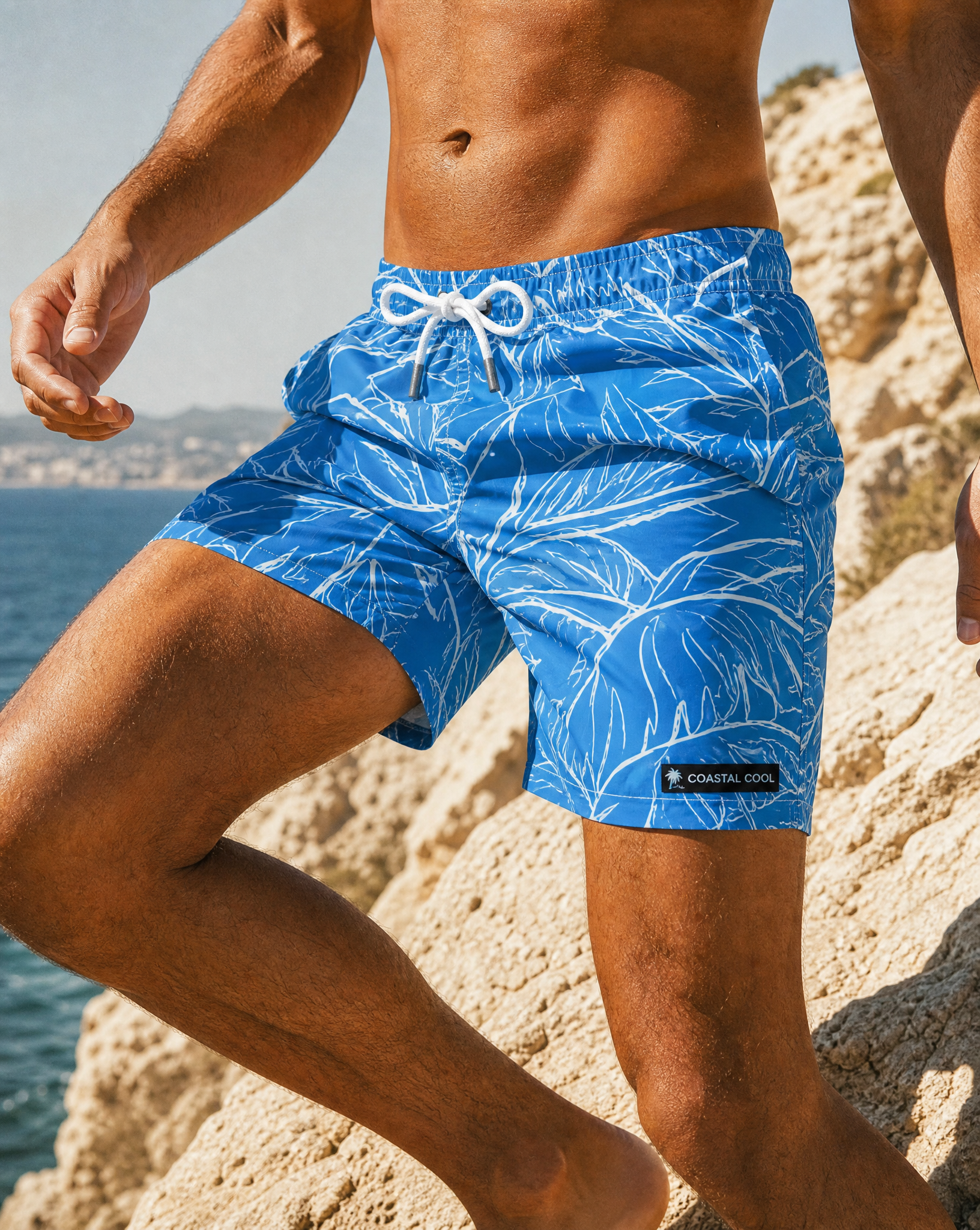 Florida Keys Deep Swim Trunks-Coastal Cool-2026-V1