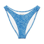Florida Keys Deep V-Waist Bikini Bottom-Coastal Cool